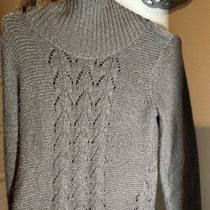Women’s Teen Brown By Design Sweater Turtleneck-Medium